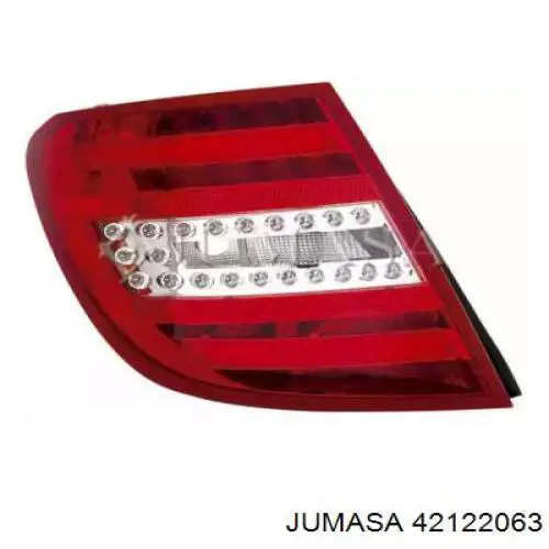 Compre 204820656464 Mercedes Lanterna traseira direita