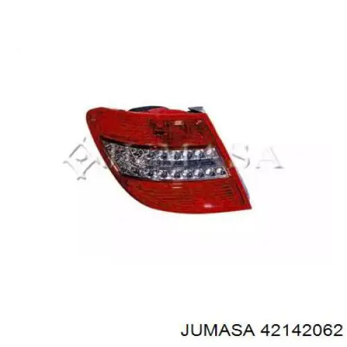 204906870264 Mercedes Lanterna traseira esquerda