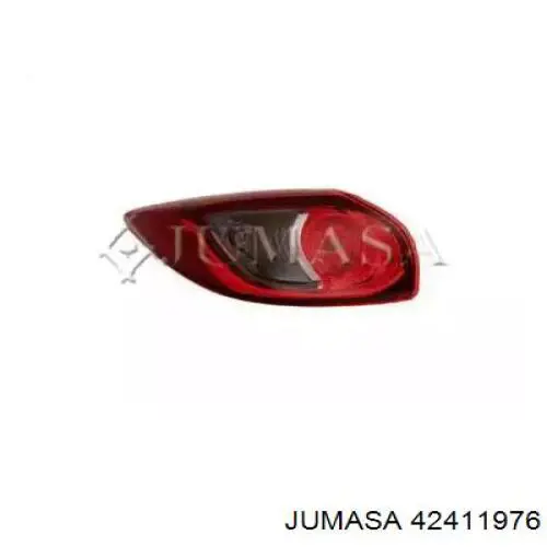 Lanterna traseira esquerda externa Mazda KD5451160E preço, a partir de 143,02 USD