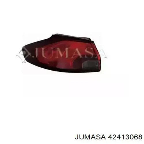 Compre 1222320 General Motors Lanterna traseira esquerda externa