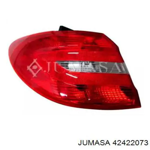 2468200264 Mercedes Lanterna traseira direita externa