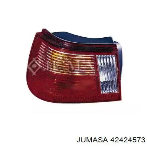 Lanterna traseira direita externa 4451908RUE Depo/Loro/Abakus