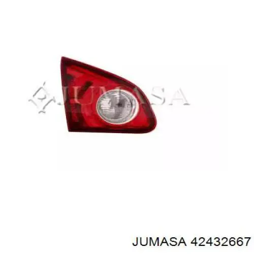 Compre 26559JD80A Nissan/Infiniti Lanterna traseira esquerda interna