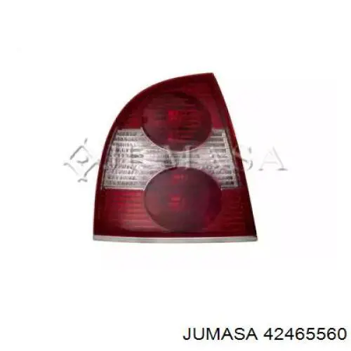 3B7945096D VAG Lanterna traseira direita
