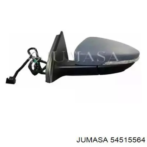 Compre 3AB857507F VAG Espelho de retrovisão esquerdo