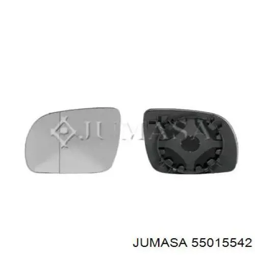 Compre 3B1857537A01C VAG Elemento espelhado do espelho de retrovisão esquerdo