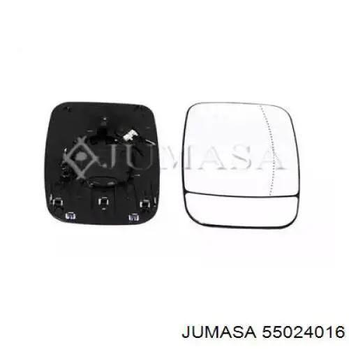 Compre 963651588R Renault (RVI) Elemento espelhado do espelho de retrovisão direito