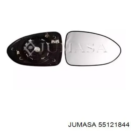 876211W030 Hyundai/Kia Elemento espelhado do espelho de retrovisão direito