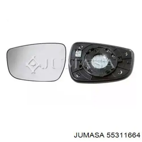 Compre 87611A6010 Hyundai/Kia Elemento espelhado do espelho de retrovisão esquerdo