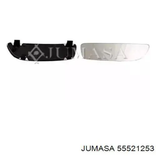 Compre 71765380 Fiat/Alfa/Lancia Elemento espelhado do espelho de retrovisão direito