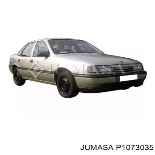 Compactador de pára-brisas Opel Vectra A 88, 89