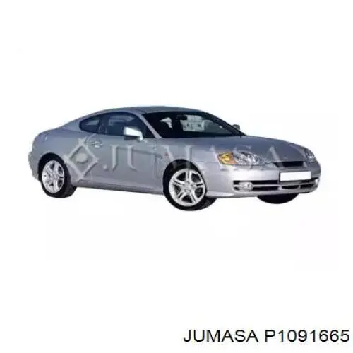Moldura de pára-brisas Hyundai Coupe II GK