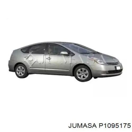 Moldura de pára-brisas Toyota Prius  NHW20