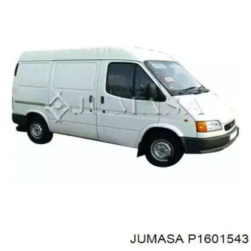 6724514 Ford Moldura de pára-brisas