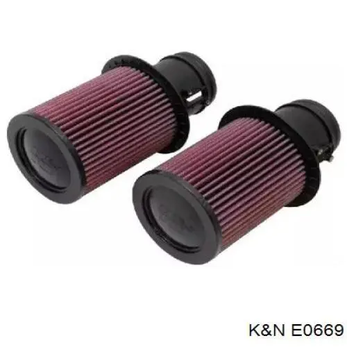 Compre E0669 K&N Filtro de ar