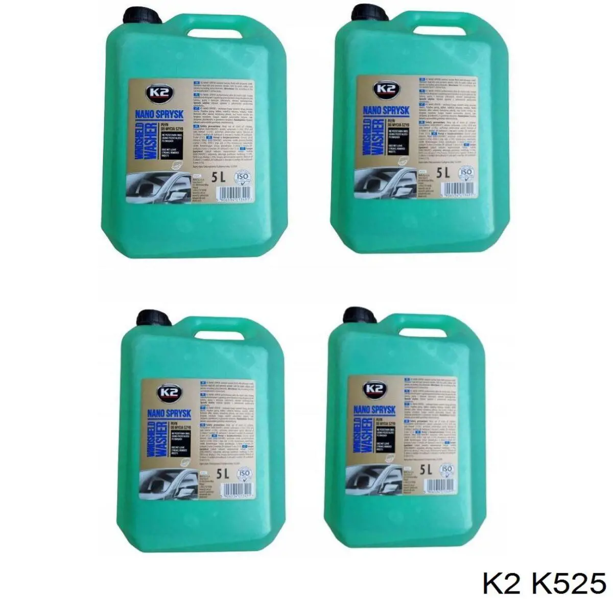 K525 K2 Fluido para lavador de pára-brisas