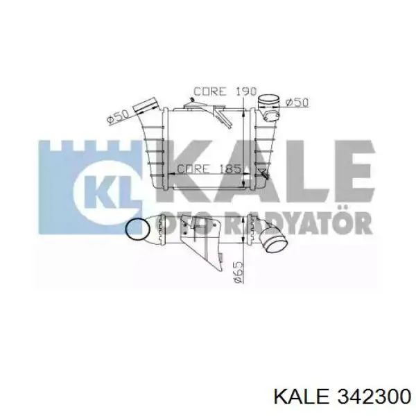 Compre 342300 Kale Radiador de intercooler
