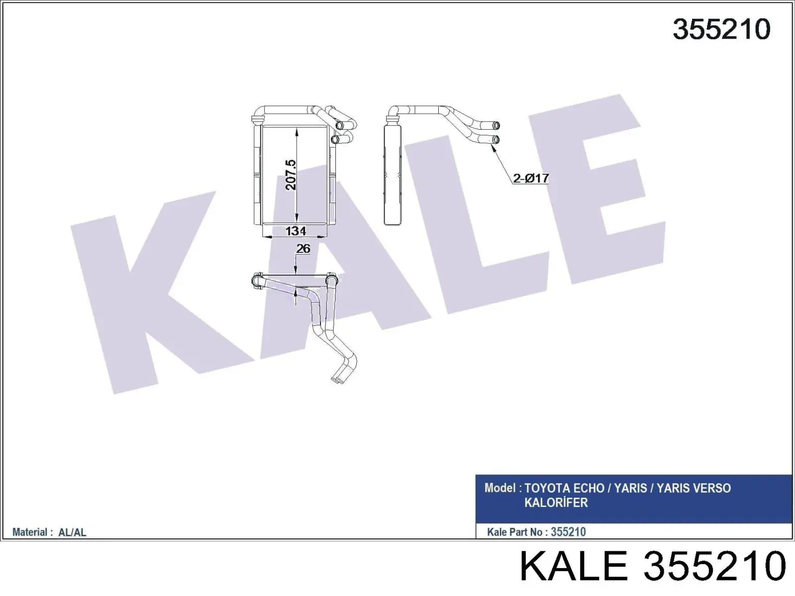 Compre 8710752020 Market (OEM) Radiador de forno (de aquecedor)