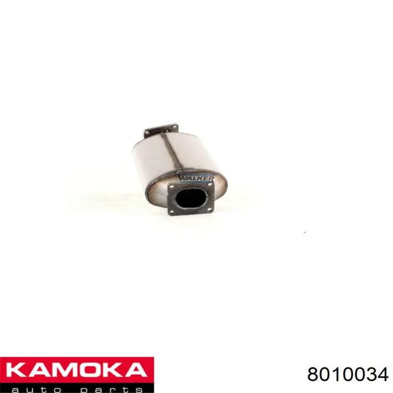 8010034 Kamoka Filtro de partículas do sistema dos gases de escape