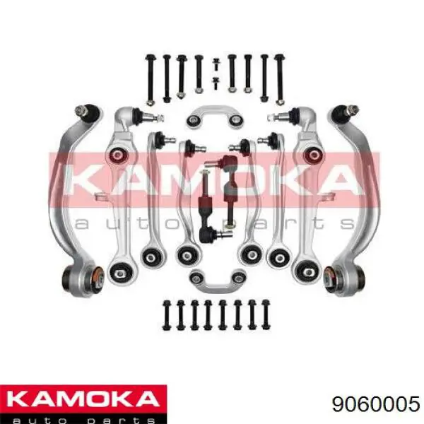 9060005 Kamoka Kit de braços oscilantes de suspensão dianteira