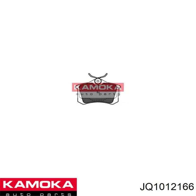 Compre JQ1012166 Kamoka Sapatas do freio traseiras de disco