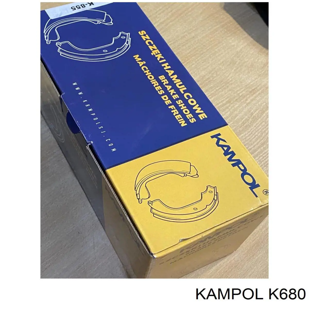 Sapatas do freio traseiras de tambor Kampol K680 preço, a partir de 22,76 USD