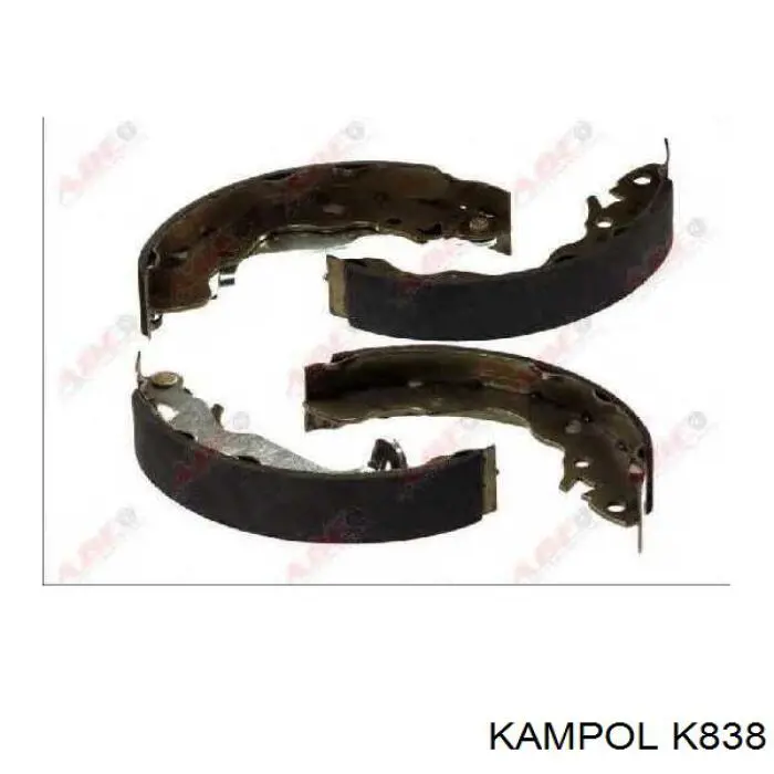K838 Kampol Sapatas do freio de estacionamento