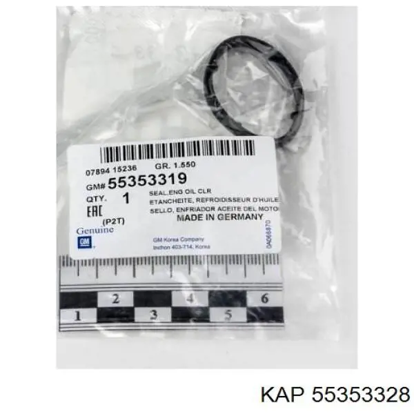 Compre 55353328 KAP Vedante de adaptador do filtro de óleo