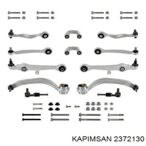 Compre 2372130 Kapimsan Kit de braços oscilantes de suspensão dianteira