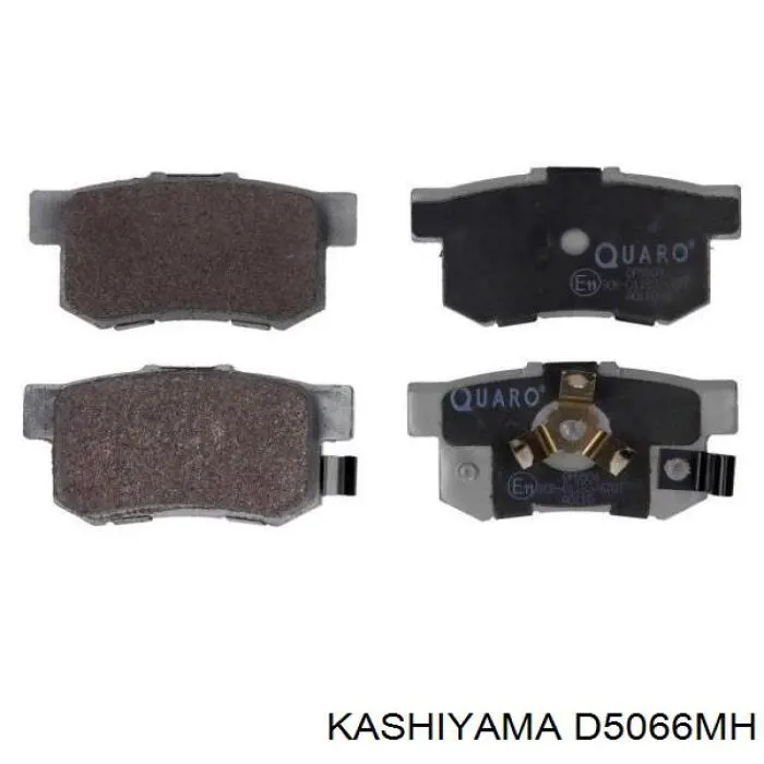 Compre D5066MH Kashiyama Sapatas do freio traseiras de disco