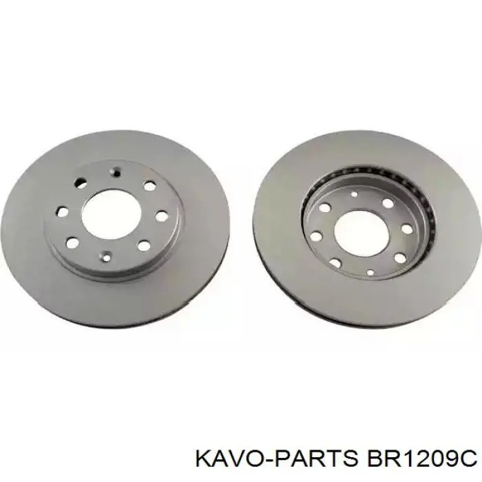 BR1209C Kavo Parts Disco do freio dianteiro
