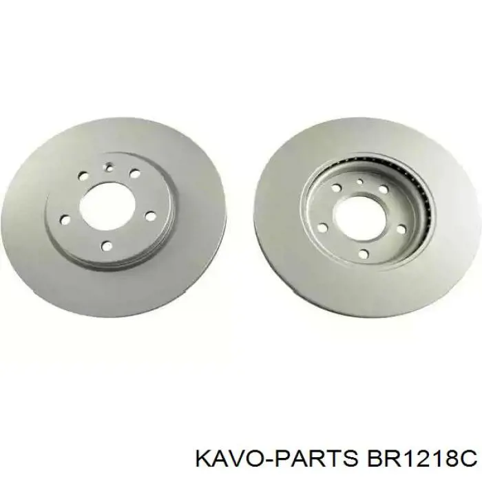 BR1218C Kavo Parts Disco do freio dianteiro