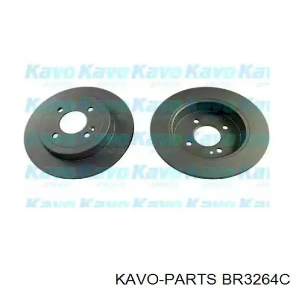 BR3264C Kavo Parts Disco do freio traseiro