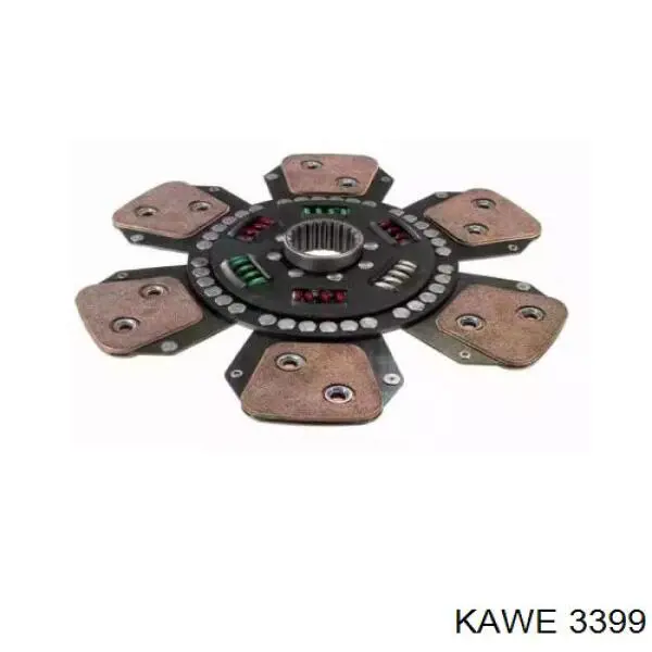 Disco de embraiagem Kawe 3399 preço, a partir de 556,26 USD