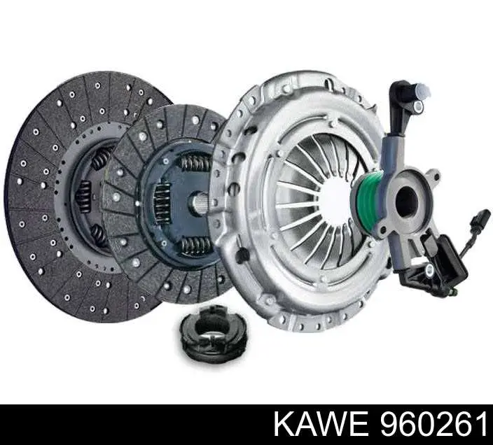 960261 Kawe Kit de embraiagem (3 peças)
