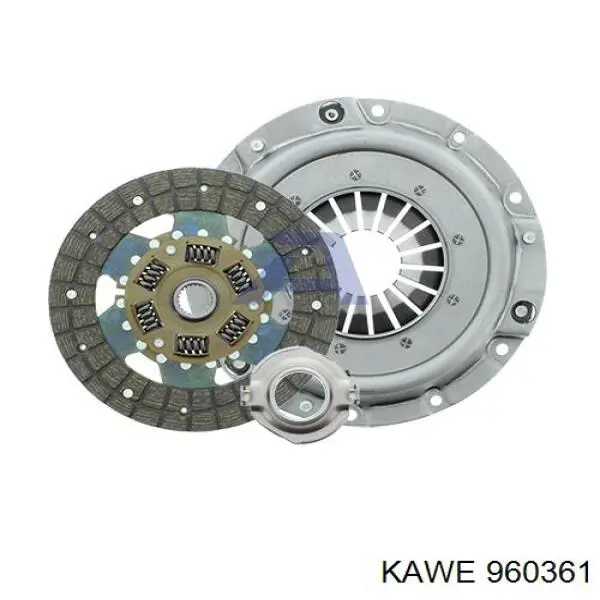 Kit de embraiagem (3 peças) Kawe 960361 preço, a partir de 131,41 USD