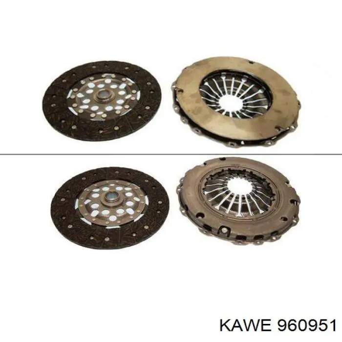 Compre 622220509 INA Kit de embraiagem (3 peças)