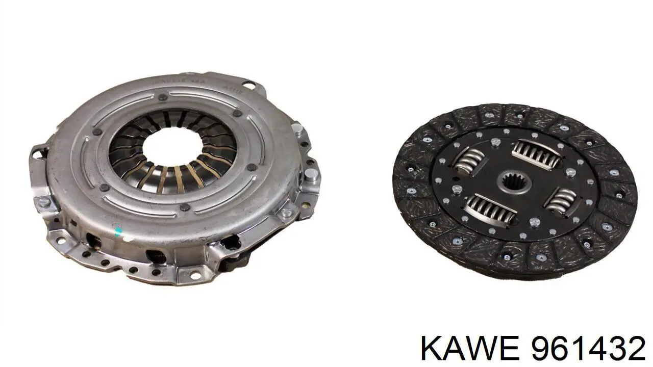 Kit de embraiagem (3 peças) Kawe 961432 preço, a partir de 127,92 USD