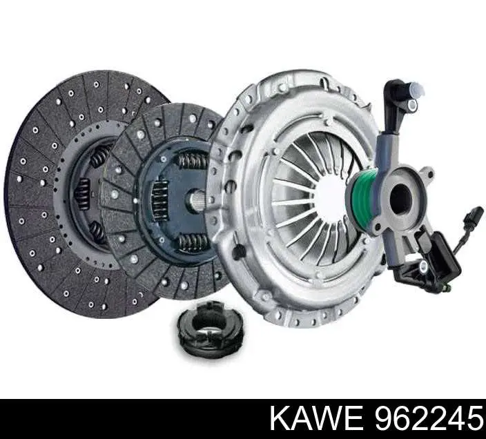 962245 Kawe Kit de embraiagem (3 peças)