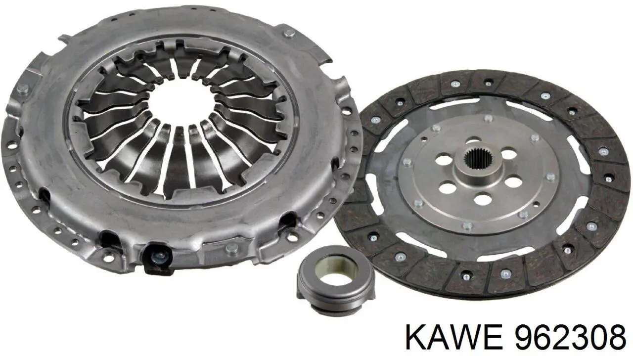 962308 Kawe Kit de embraiagem (3 peças)