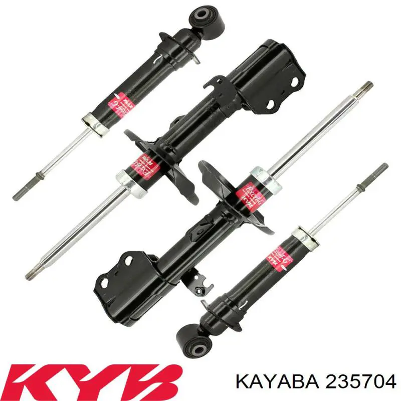Amortecedor dianteiro esquerdo 235704 Kayaba