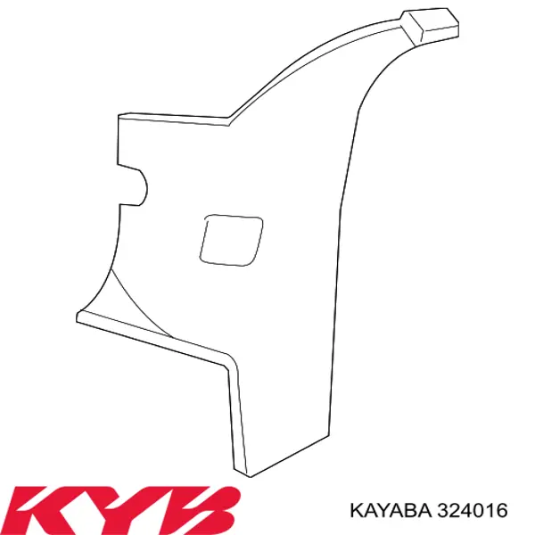 Compre 324016 Kayaba Amortecedor dianteiro
