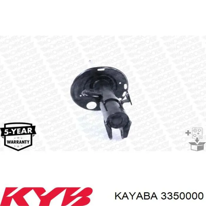Amortecedor dianteiro direito 4851079305 Toyota