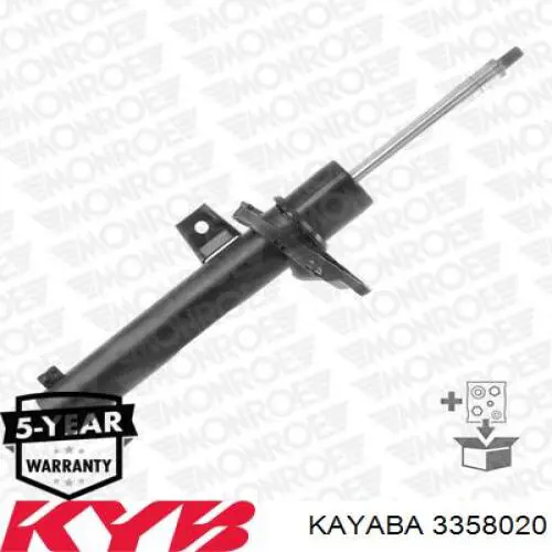 Amortecedor dianteiro Kayaba 3358020 preço, a partir de 93,98 USD