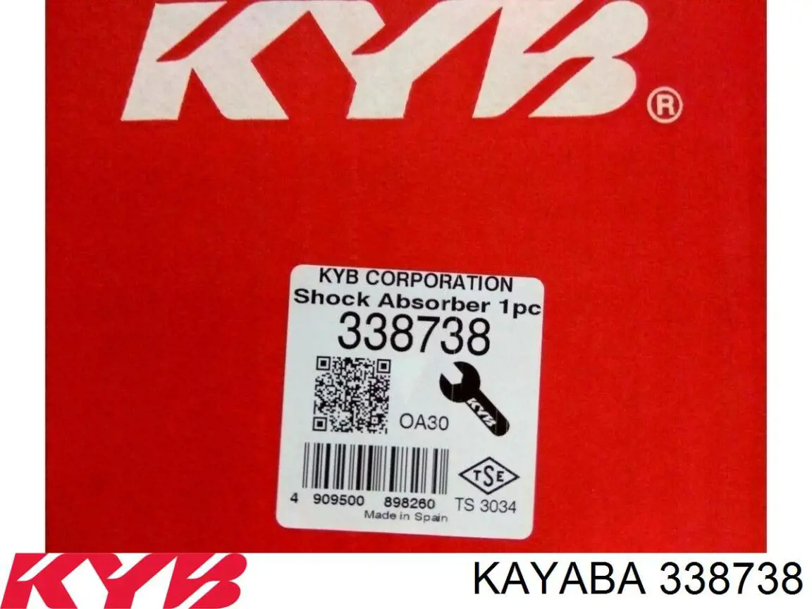 Amortecedor traseiro Kayaba 338738 preço, a partir de 61,43 USD