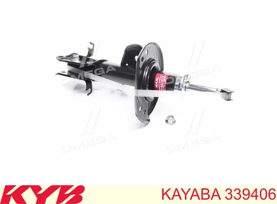 E43023NF1A Nissan/Infiniti Amortecedor dianteiro direito