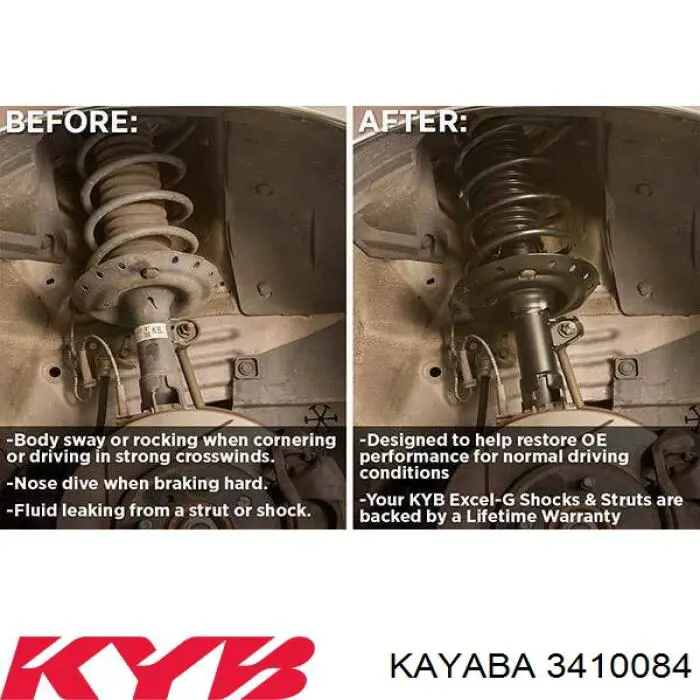 Compre 3410084 Kayaba Amortecedor traseiro