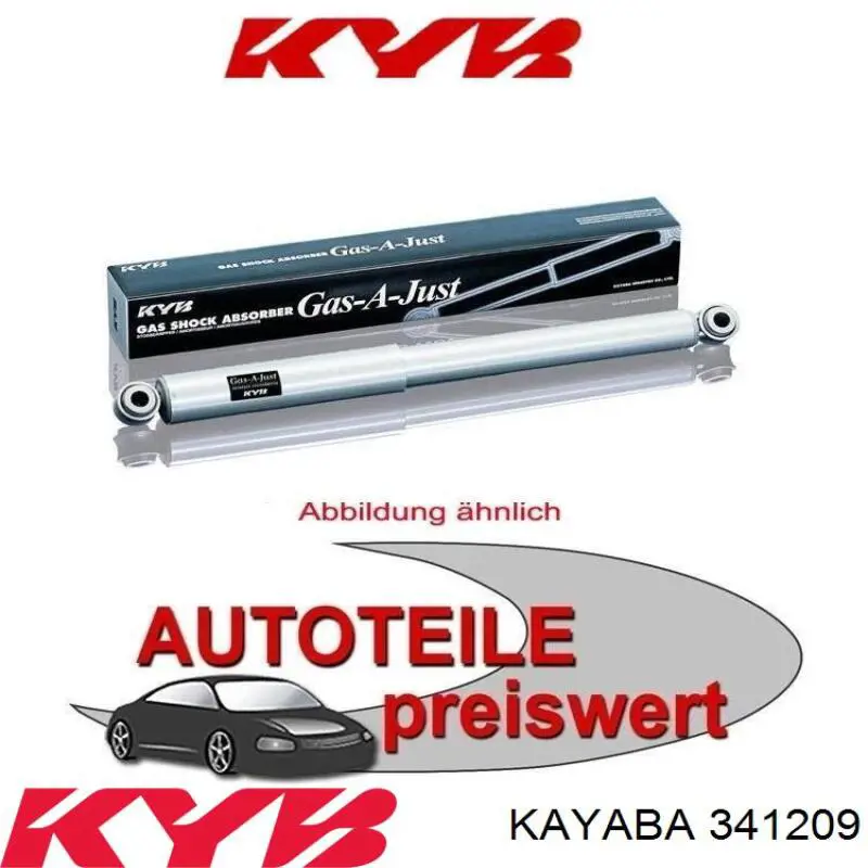 Amortecedor traseiro Kayaba 341209 preço, a partir de 37,55 USD