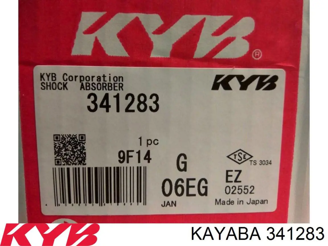341283 Kayaba Amortecedor traseiro
