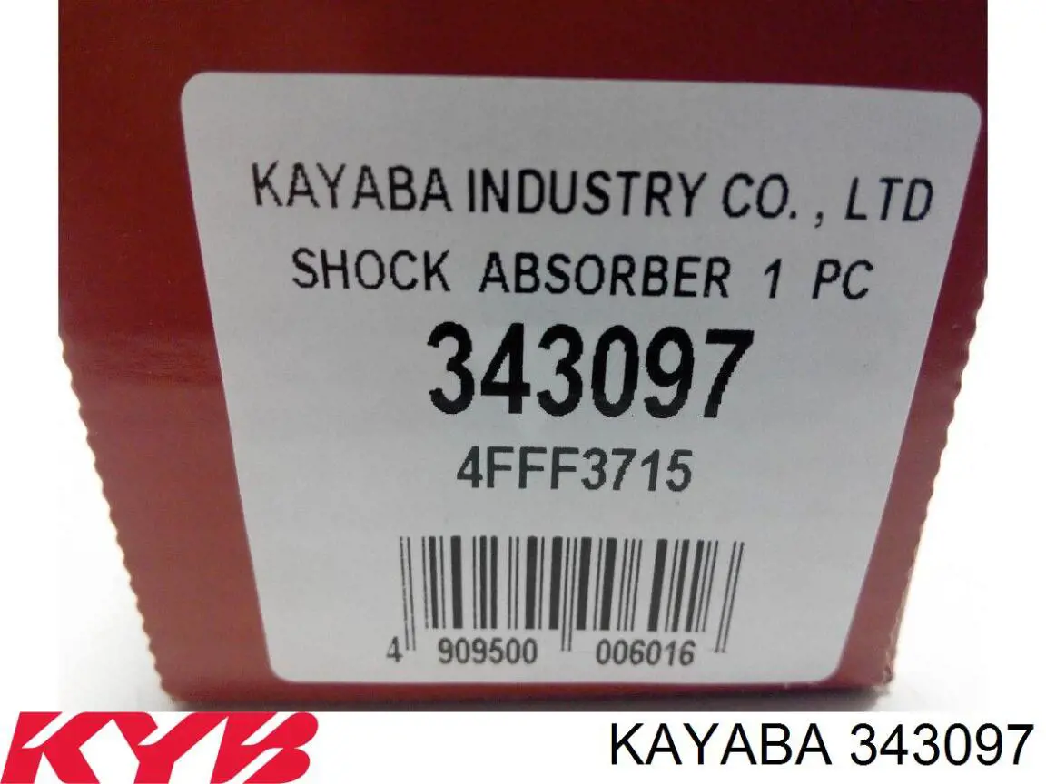 Compre 343097 Kayaba Amortecedor dianteiro